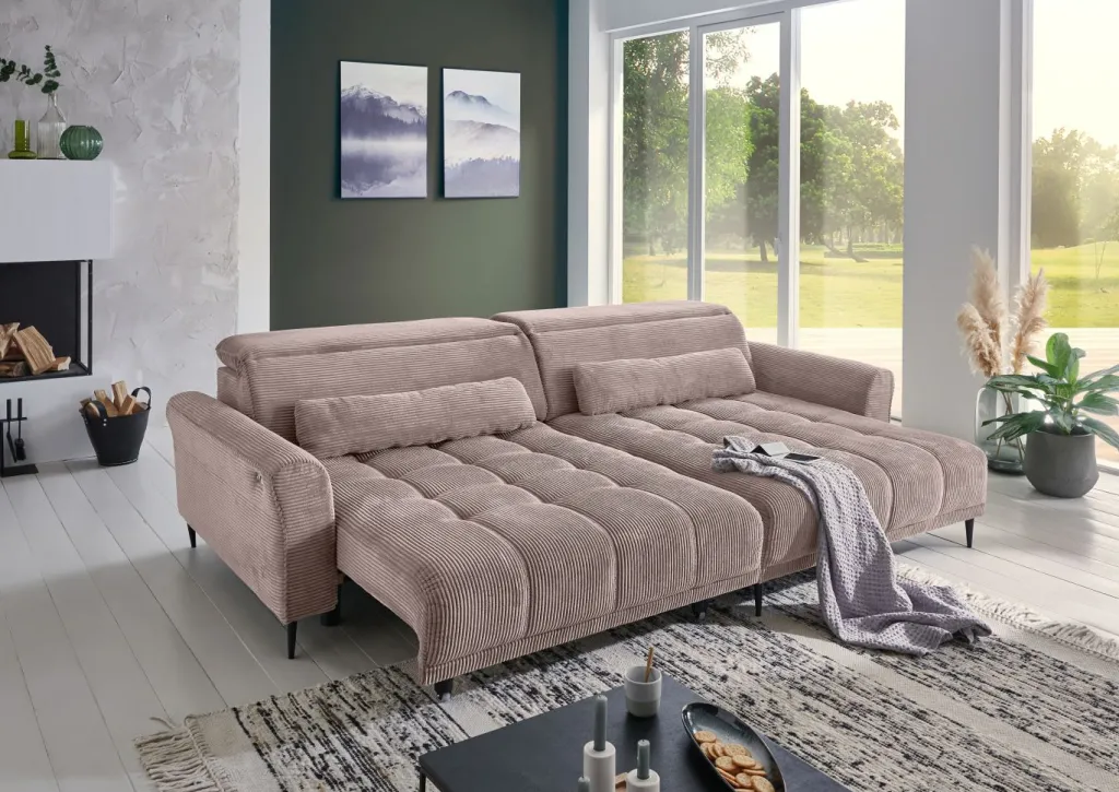 Canapé d'angle avec fonction LUBLIN-Iwaniccy Outlet