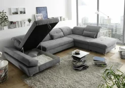 Canapé d'angle convertible MELFI