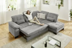 Canapé d'angle convertible STACY-Polipol Discount