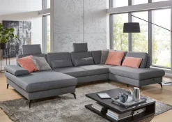 Canapé en U convertible ARBORG-Steinpol Sit&More Clearance