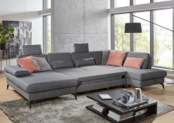 Canapé en U convertible ARBORG-Steinpol Sit&More Clearance