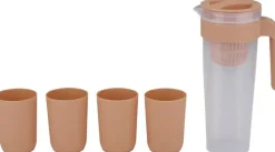 Carafe et gobelets 5 pièces ALPINA-Edco Outlet