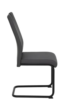 Chaise à piètement luge CORINNA S-Hela