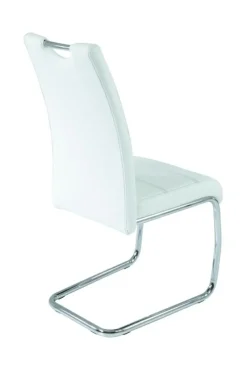 Chaise à piètement luge FLORA S