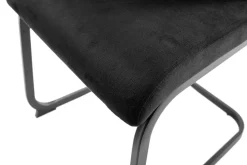 Chaise à piètement luge HARBIN-MCA Direkt Discount