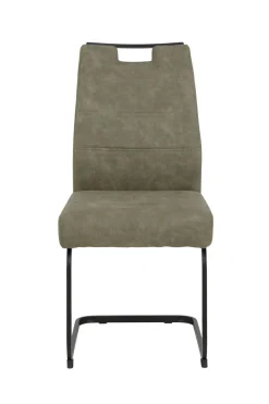 Chaise à piètement luge KERSTIN S