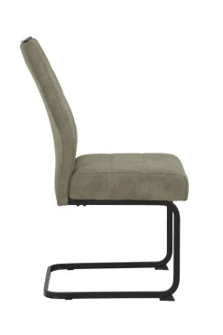 Chaise à piètement luge KERSTIN S