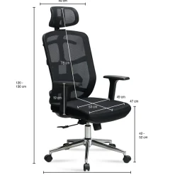 Chaise de bureau ANSE-D'HAINAULT-Skyport Outlet
