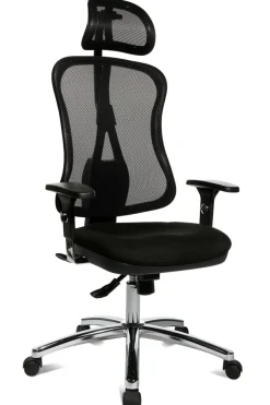 Chaise de bureau pivotante LINEA 45