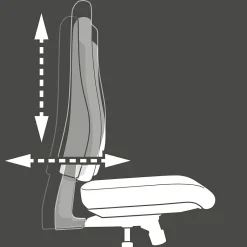 Chaise de bureau pivotante SITNESS CREATIVE 500-Topstar Best