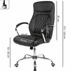 Chaise de bureau PRACHUAP KHIRI KHAN