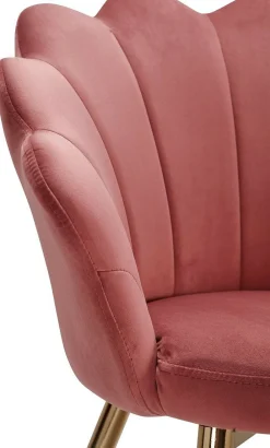 Chaise de salle à manger forme coquillage SI-NAKHARIN