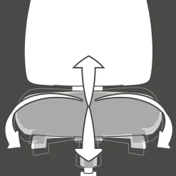 Chaise pivotante SITNESS PROFI 200-Topstar Online