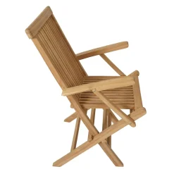 Chaise pliante avec accoudoirs CIREBON