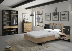 Chambre à coucher 4 éléments MIMIZAN SET 3