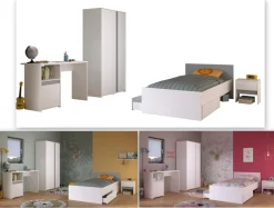 Chambre à coucher 6 éléments PIROUETTE 23