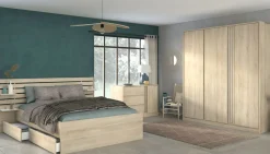 Chambre à coucher 3 éléments MIAMI 21-Parisot Online