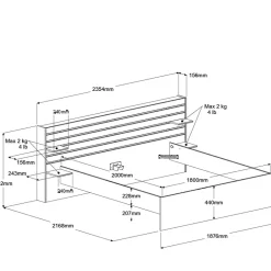 Chambre 2 éléments MIAMI 29-Parisot Clearance