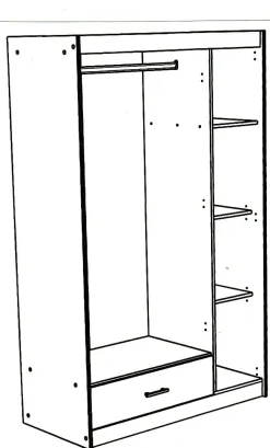 Chambre d'ado CHARLY 14