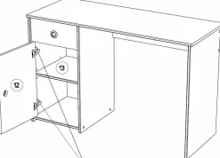 Chambre d'enfant SMOOZY 26a-Parisot New
