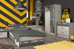 Chambre junior 6 éléments FABRIC 11-Parisot Hot