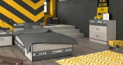 Chambre junior 4 éléments FABRIC 14