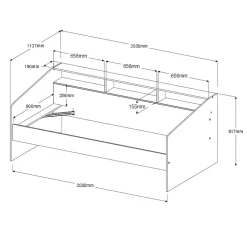 Chambre junior 3 éléments HOUSTON 41-Parisot