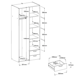 Chambre junior 3 éléments MILKY 13-Parisot Best