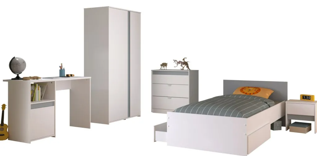 Chambre junior 7 éléments PIROUETTE 21-Parisot Hot