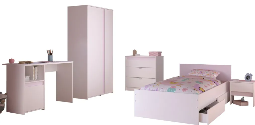 Chambre junior 7 éléments PIROUETTE 21-Parisot Hot