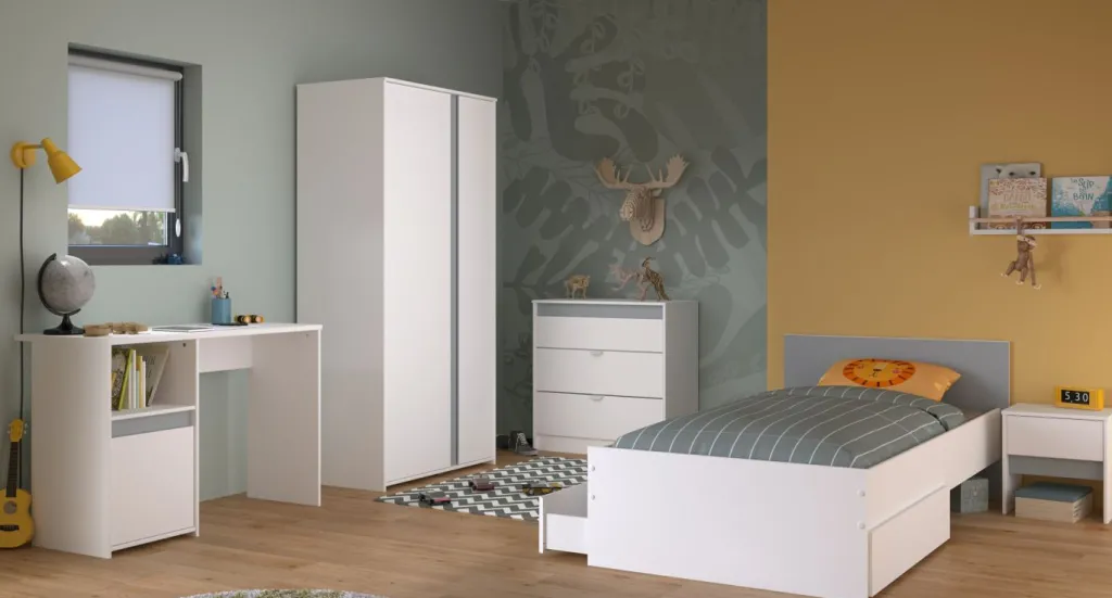 Chambre junior 7 éléments PIROUETTE 21-Parisot Hot