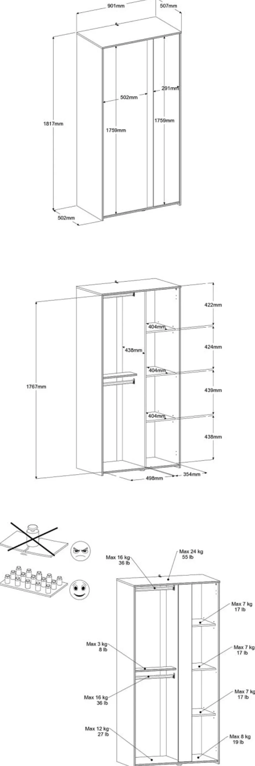 Chambre junior 7 éléments PIROUETTE 21-Parisot Hot