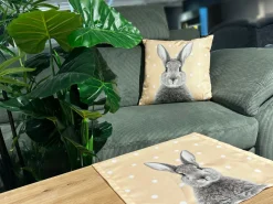 Chemin de table tête de lapin ROGER