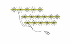 Éclairage de socle LED IZLED11ST04-WK01-Forte Hot