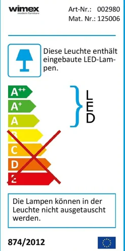 Éclairage pour armoire par lot de 2 980-Wimex Sale