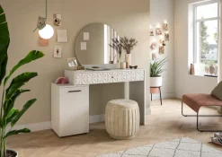 Coiffeuse avec miroir ZIWAY-Xonox