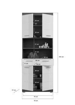 Colonne de salle de bains SEWULA