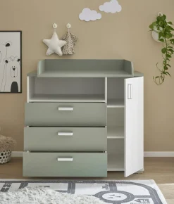 Commode à langer MAILAND-Pol-Power Outlet