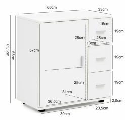 Commode de salle de bains BANG KRUAI