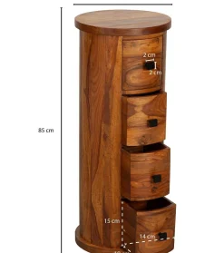 Commode ronde APURIMAC-Skyport Best