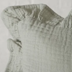 Coussin à volants MUSSELIN