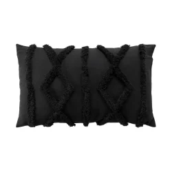 Coussin décoratif aspect 3D SAFIRA-U10