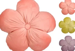 Coussin décoratif fleur DEKO