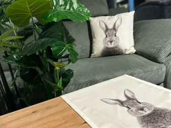 Coussin tête de lapin ROGER