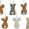 Décoration à suspendre lièvre peluche EASTER-Kaemingk Sale