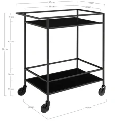 Desserte à roulettes VITA