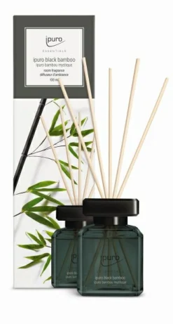 Diffuseur de parfum Ipuro BLACK BAMBOO 100ML