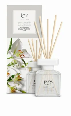 Diffuseur de parfum WHITE LILY 50ML-Ipuro Clearance