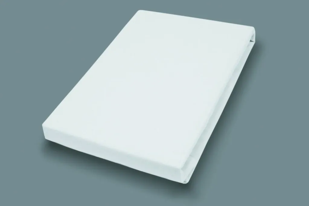 Drap housse en jersey Jersey blanc-Hahn Hot