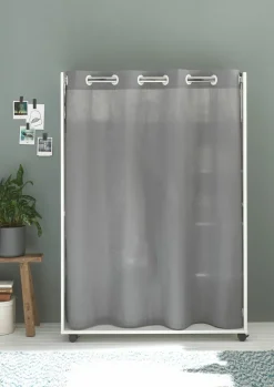 Dressing avec rideau en tissu JENKE